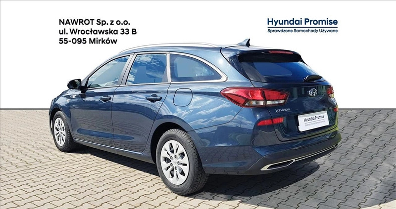 Hyundai I30 cena 67500 przebieg: 37628, rok produkcji 2022 z Nieszawa małe 67